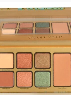 Violet Voss Pretty in Paradise All in One Face & Eye Shadow Palette